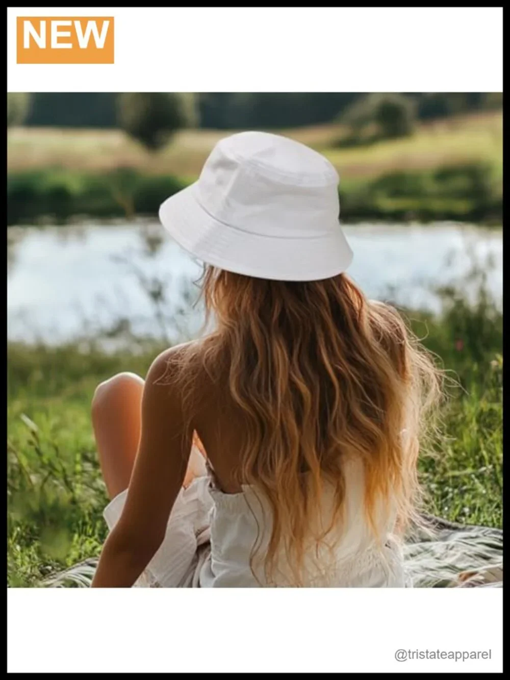 Cotton Bucket Hat UPF 50+ Sun Protection for Fishing Hiking Beach